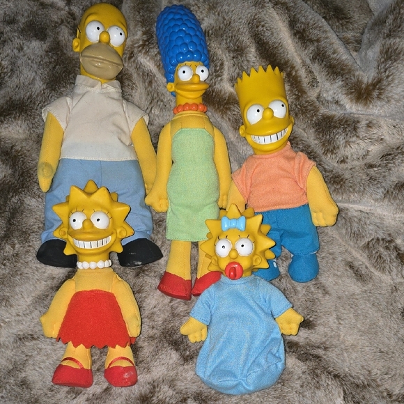 Simpsons Other - Simpson Family Vintage Fron The 1990